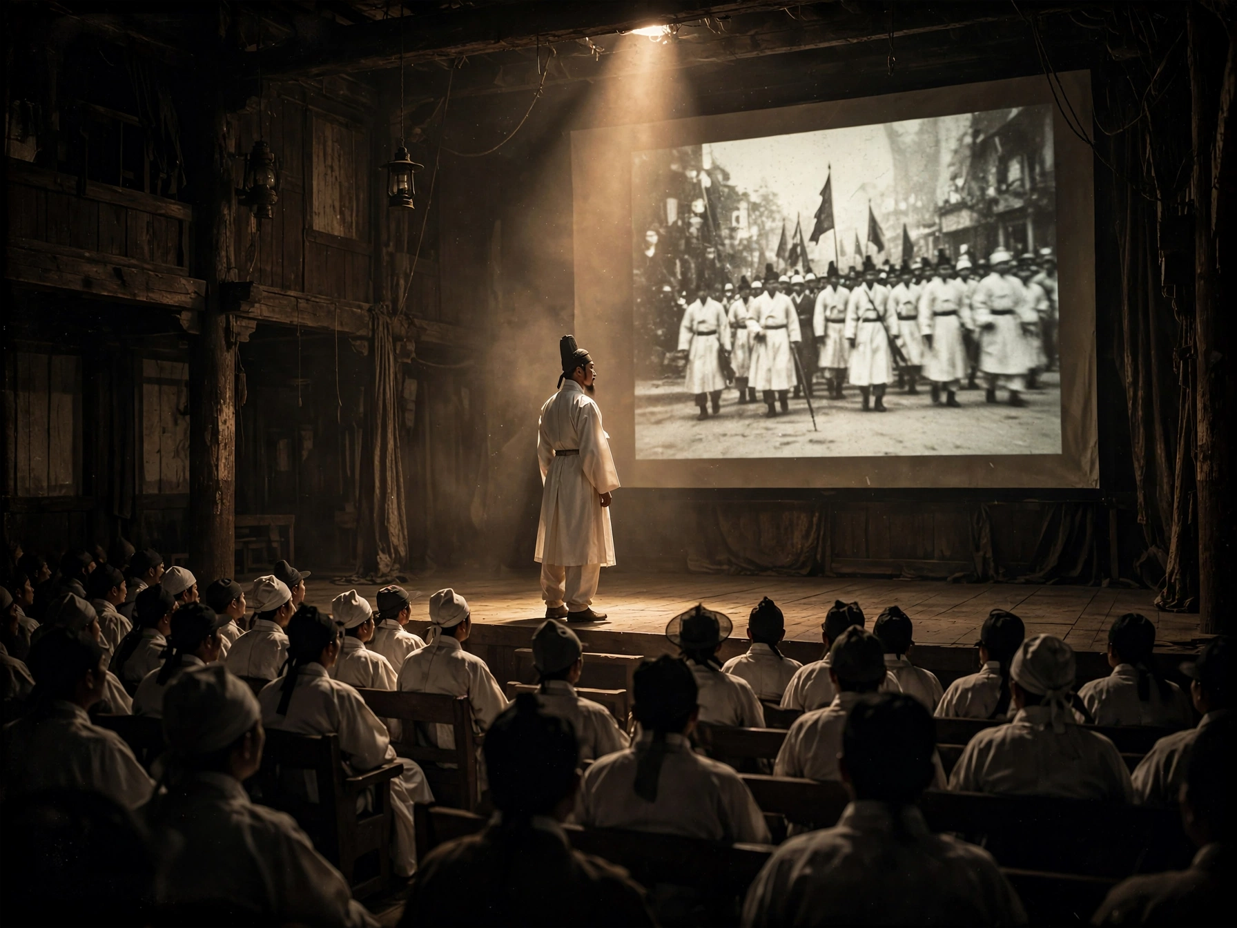 Movie Nurture: 1919 में दानसुंगसा थिएटर में राइटियस रिवेंज फिल्म का प्रीमियर — कोरियाई सिनेमा का जन्म